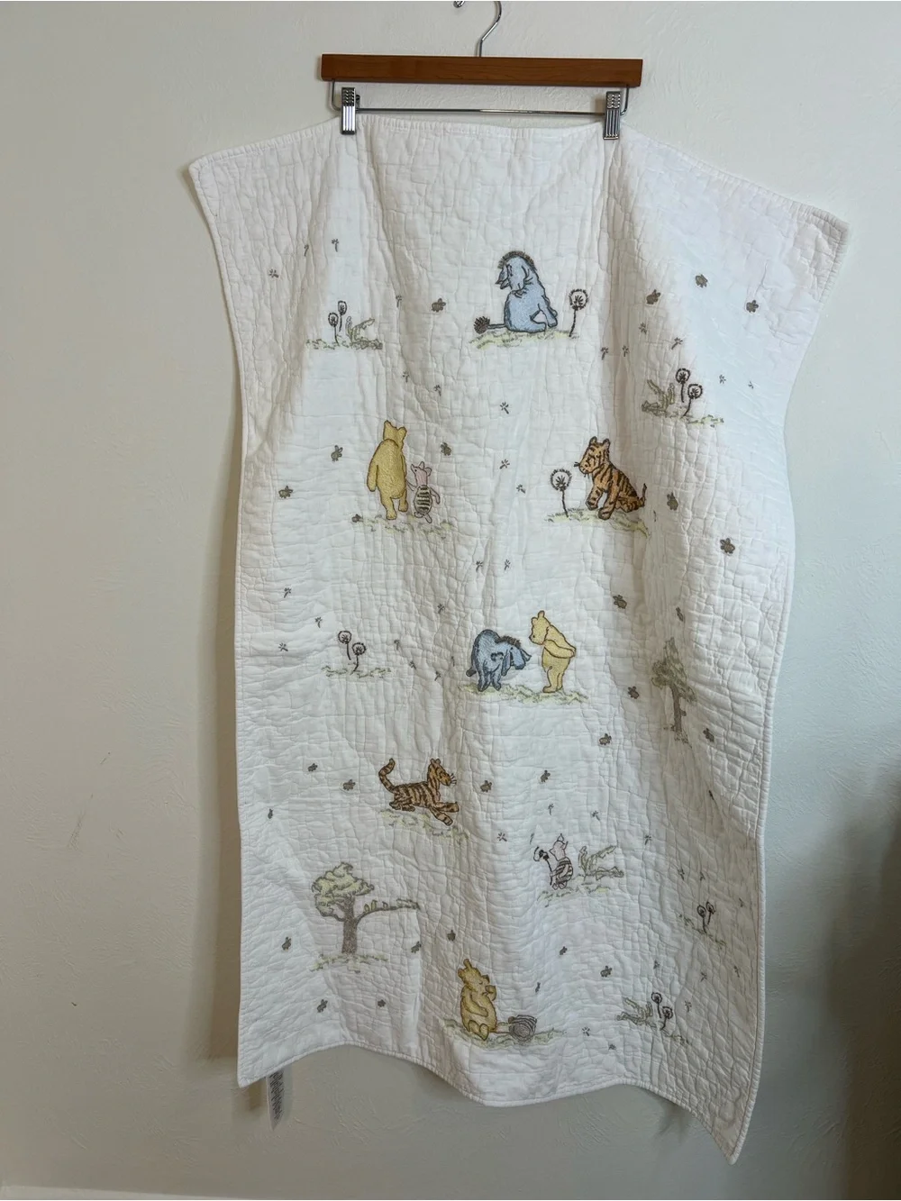 Pottery Barn Disney Winnie The Pooh Baby Quilt